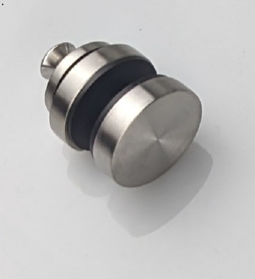 Aquaslide 2000 Top Rail Mount Fixing - Satin Stainless Steel